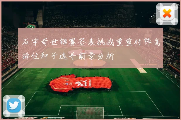 石宇奇世锦赛签表挑战重重对阵高排位种子选手前景分析
